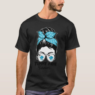 Vintage-Überlebender mit Bauchschmerzen Frauen Mei T-Shirt