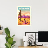 Vintage Überraschung Arizona Poster (Heimbüro)