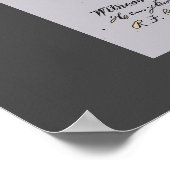 Vintage Übungsmaschine Poster (Ecke)