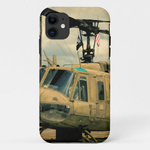 Vintage-UH-1-Huey-Militärhubschrauber aus der Viet Case-Mate iPhone Hülle