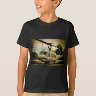 Vintage-UH-1-Huey-Militärhubschrauber aus der Viet T-Shirt