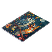 Vintage Uhenkunst Notizblock (Linke Seite)