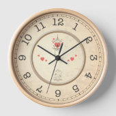 Vintage Uhr (Vorderseite)