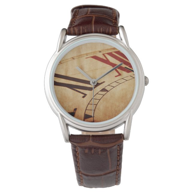 Vintage Uhr (Vorderseite)