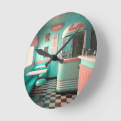 Vintage Uhr der 50er Jahre (Winkel)