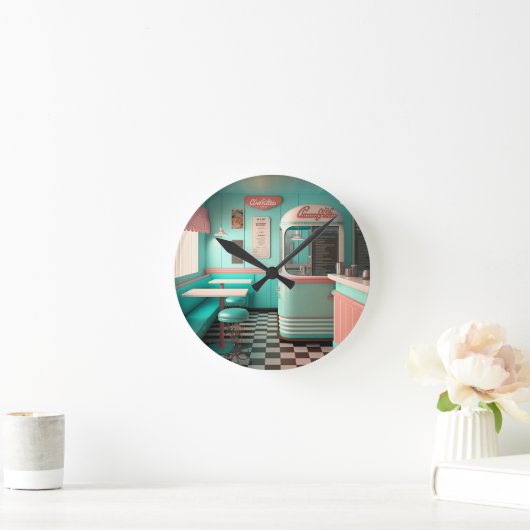 Vintage Uhr der 50er Jahre (Zuhause)