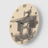 Vintage Uhr der Nähmaschine (Winkel)