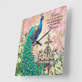 Vintage Uhr der Pfauenzeit (Winkel)