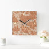 Vintage Uhr der Stadtmauer in Frankreich (Zuhause)