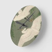 Vintage Uhr der Weißen Birne (Winkel)