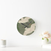 Vintage Uhr der Weißen Birne (Zuhause)