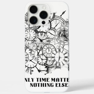 Vintage-Uhr-Kunst-Handyhülle - Ästhetisches Design iPhone 16 Pro Max Hülle