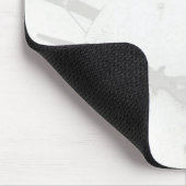 Vintage-Uhr-Mauspad Mousepad (Ecke)