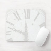 Vintage-Uhr-Mauspad Mousepad (Mit Mouse)