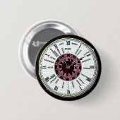Vintage-Uhr mit Zeitzone Button (Vorne & Hinten)