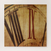 Vintage Uhr Puzzle (Horizontal)