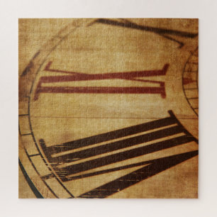 Vintage Uhr Puzzle