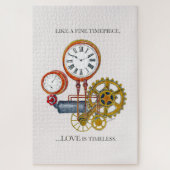 Vintage Uhr Puzzle (Vertikal)