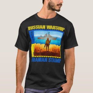vintage Ukraine Briefmarke Stolz 1 T-Shirt