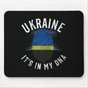 Vintage Ukraine-Flagge - Es Ist In Meiner Dna - Uk Mousepad