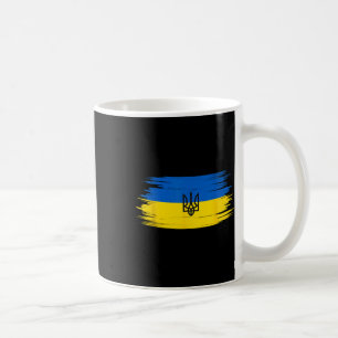Vintage Ukraine Ukrainische Flagge Stolz 12 Kaffeetasse