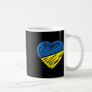 Vintage Ukraine Ukrainische Flagge Stolz Ukraine-F Kaffeetasse