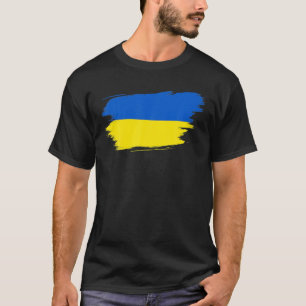 Vintage ukrainische Flaggenpreisgeschenke T-Shirt