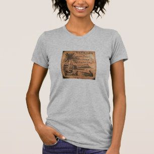 Vintage-Ukulele-Etikett-Shirt T-Shirt