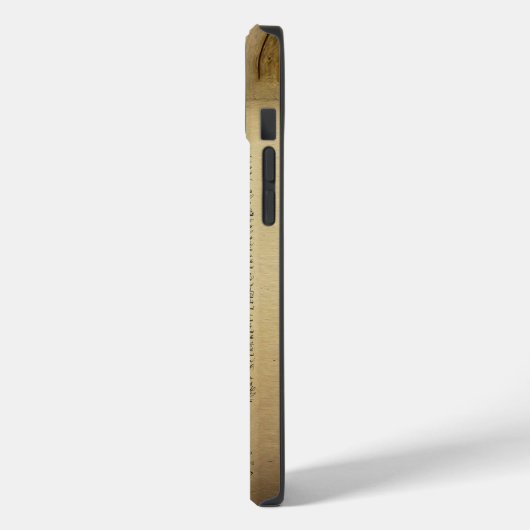 Vintage Unabhängigkeitserklärung Case-Mate iPhone Hülle (Rückseite / Links)