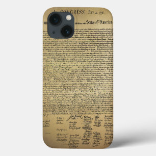Vintage Unabhängigkeitserklärung Case-Mate iPhone Hülle