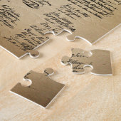 Vintage Unabhängigkeitserklärung Puzzle (Seite)