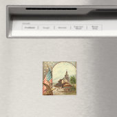 Vintage Unabhängigkeitskammer Magnet (In Situ (Geschirrspüler))