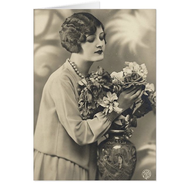Vintage und antike Flapper Portraits (Vorne)