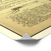 Vintage und Gewehre, Gewehre, Revolver und Munitio Poster (Ecke)