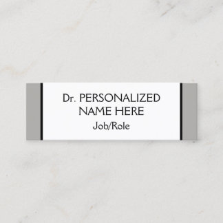 Vintage und klassische Berufliche Visitenkarte