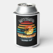 Vintage und liebende IT Dosenkühler (Kanne Rückseite)