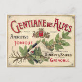 Vintage und Postkarte (Vorderseite)