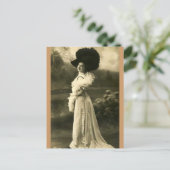 Vintage und Postkarte (Stehend Vorderseite)