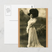 Vintage und Postkarte (Vorne/Hinten)