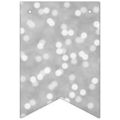 Vintage und rosa graue Mädchendusche Wimpelkette (Zweite Fahne)