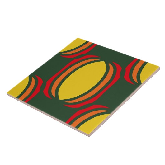 Vintage und rückwirkende Keramik Fliese (Seite)