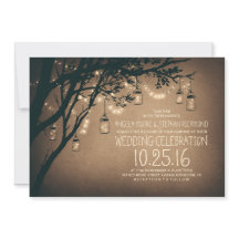 Vintage und rustikale Mason Jar String Lights Hoch