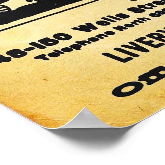 Vintage Unders - Embalmer Poster (Ecke)