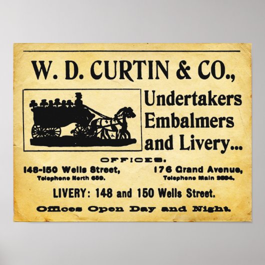 Vintage Unders - Embalmer Poster (Vorne)