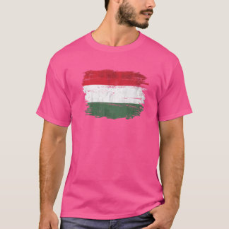 Vintage ungarische Flagge T-Shirt
