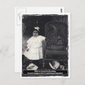 Vintage ungerade Susannas Imaginäre Freundin Postkarte (Vorne/Hinten)