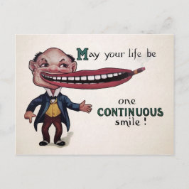 Vintage ungerade Viktorianische Postkarte