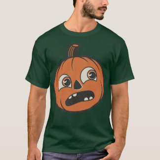 Vintage unheimlicher Kürbis T-Shirt