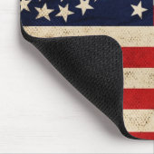 Vintage Union Flagge Mousepad (Ecke)