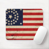Vintage Union Flagge Mousepad (Mit Mouse)